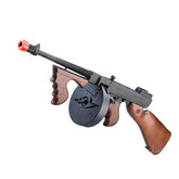 Cybergun Licensed Thompson "Chicago Typewriter" M1928 Pattern Airsoft AEG Rifle w/ MOSFET